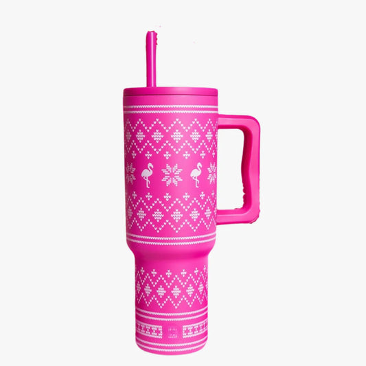 Vaso Térmico Premium 1200 ml Flamenco