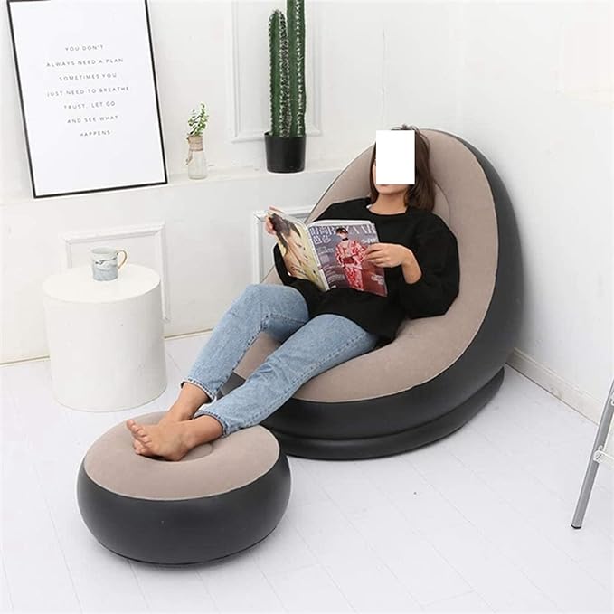 NUEVA SILLA INFLABLE REPOSA PIES