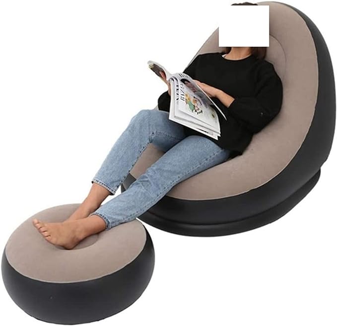 NUEVA SILLA INFLABLE REPOSA PIES