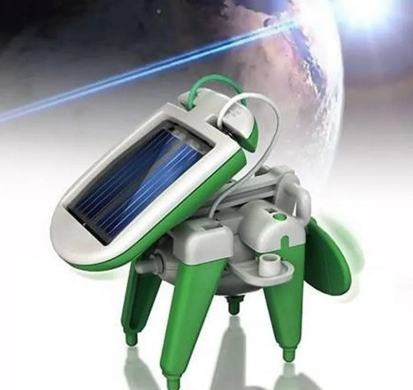 NUEVO JUGUETE EDUCATIVO DE ROBOT SOLAR KIT 6