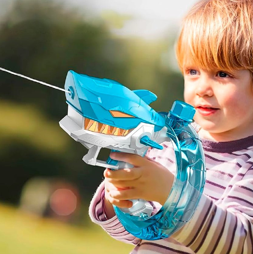 PISTOLA DE AGUA ELÉCTRICA DISEÑO TIBURÓN