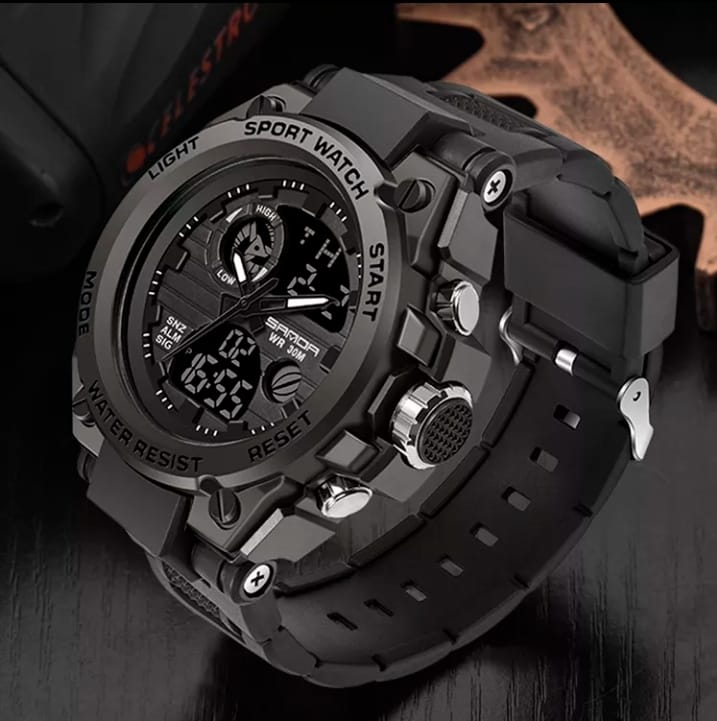 NUEVO RELOJ DEPORTIVO PARA HOMBRE SANDA 739