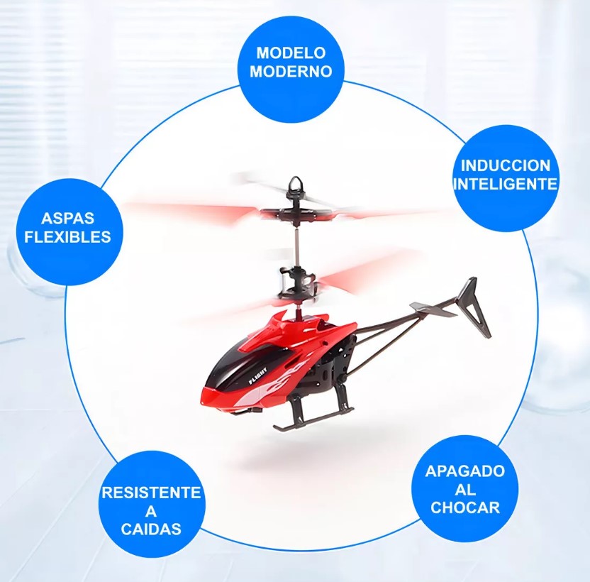 HELICÓPTERO ELÉCTRICO DE INDUCCIÓN